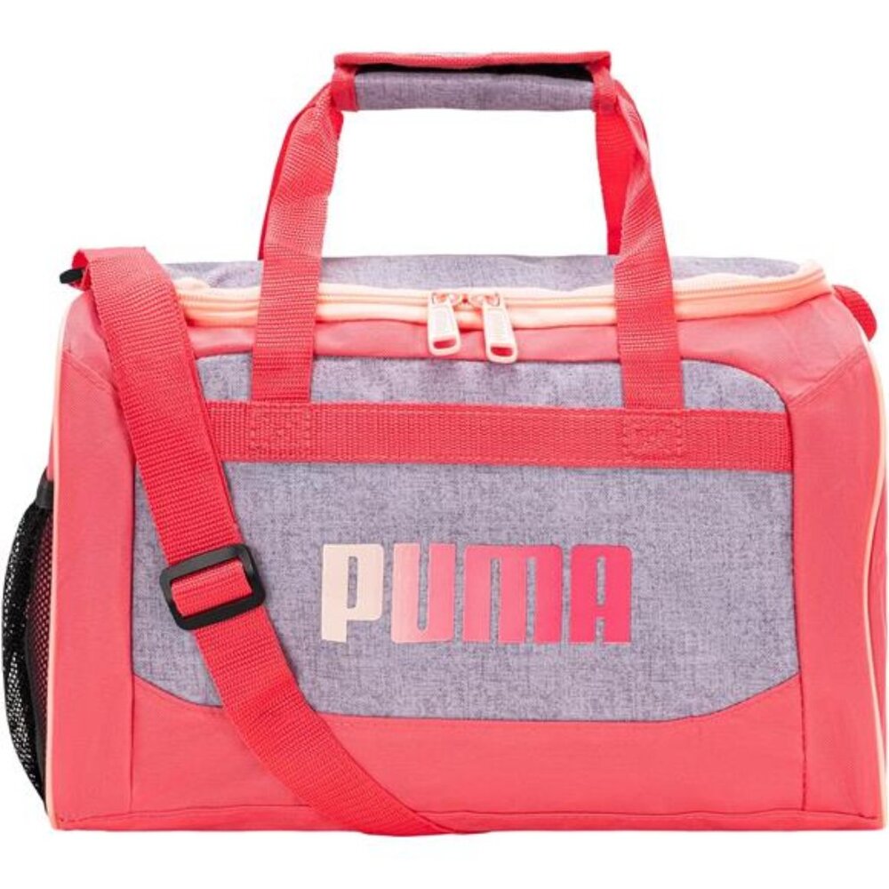 Kids Duffel Bag 14 Inch Youth Sports Gym Travel Crossbody Bag Padded Handle